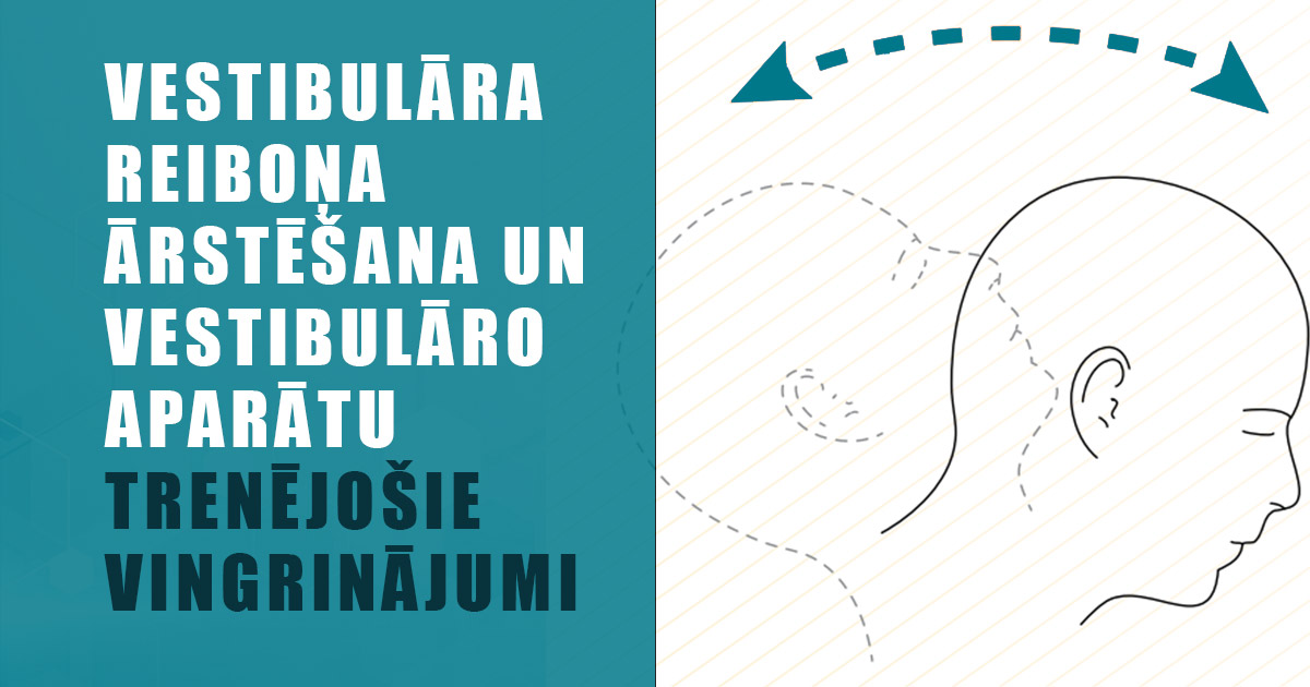 Vestibulāra reiboņa ārstēšana un vestibulāro aparātu trenējošie vingrinājumi