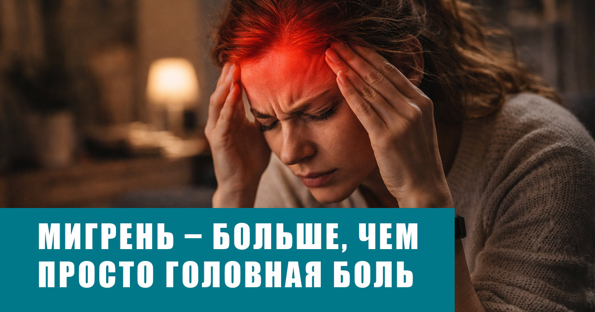 Мигрень – больше, чем просто головная боль
